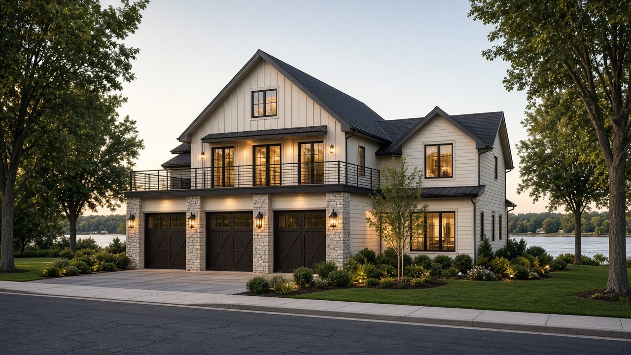 Fox Haven concept — Street elevation