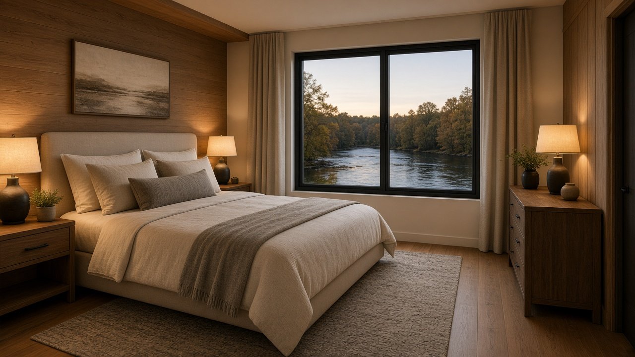 Fox Haven Private Suite with Riverview