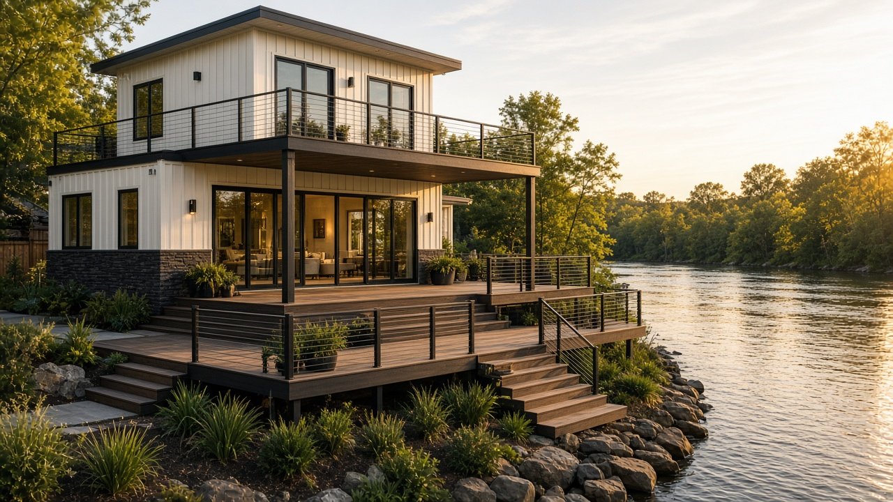 Fox Haven concept — River decks