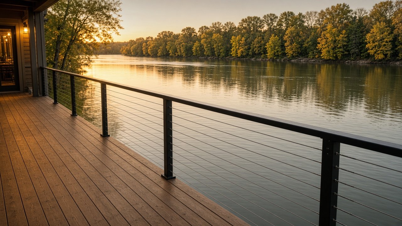 Fox Haven concept — Deck · river