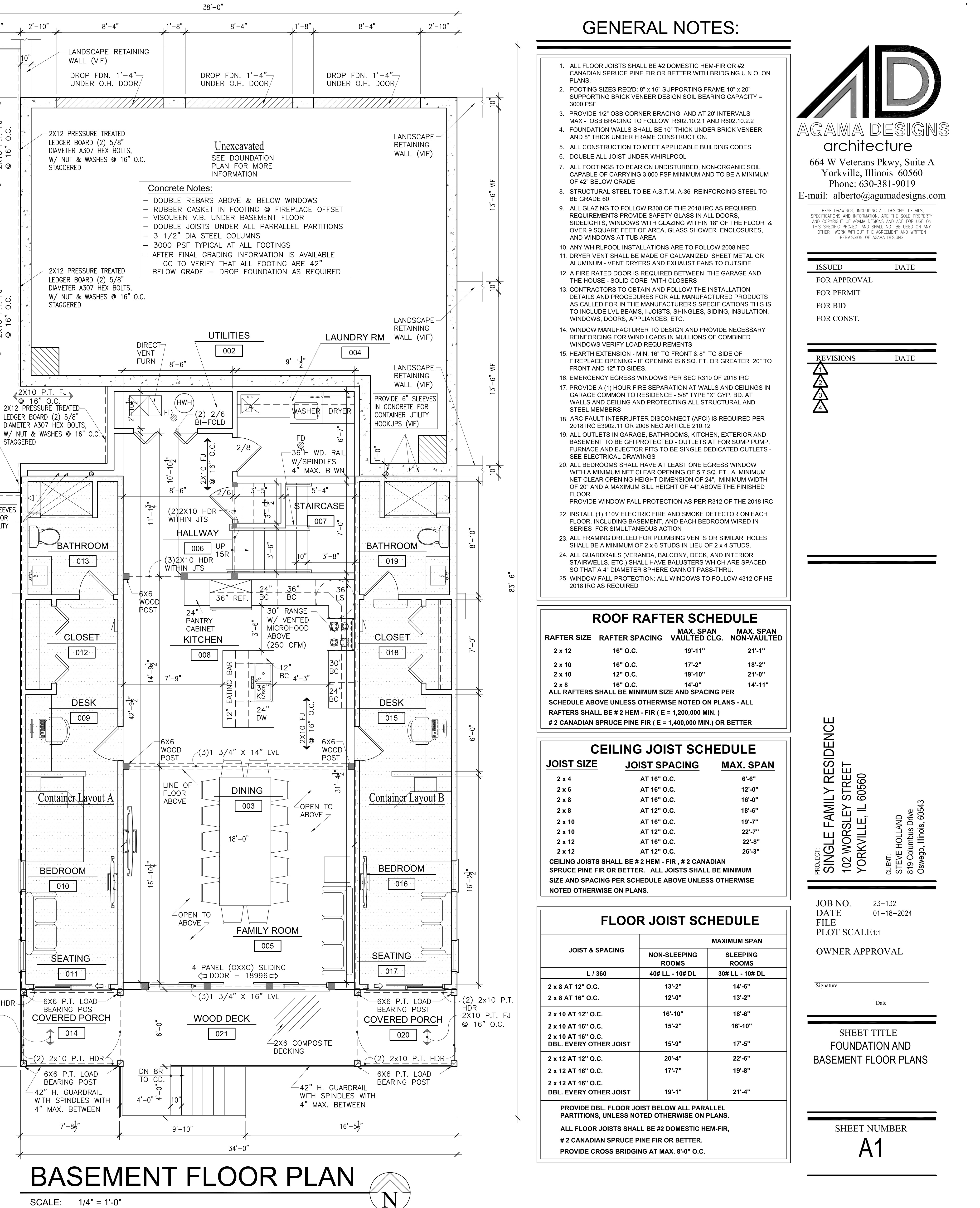 Fox Haven basement floor plan showing 7 private suites